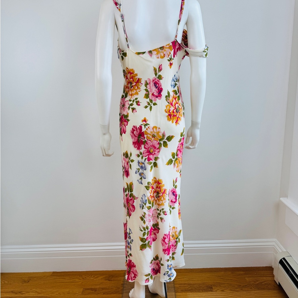 Reformation Floral Cowl Neck Maxi Dress - Picture 8 of 9